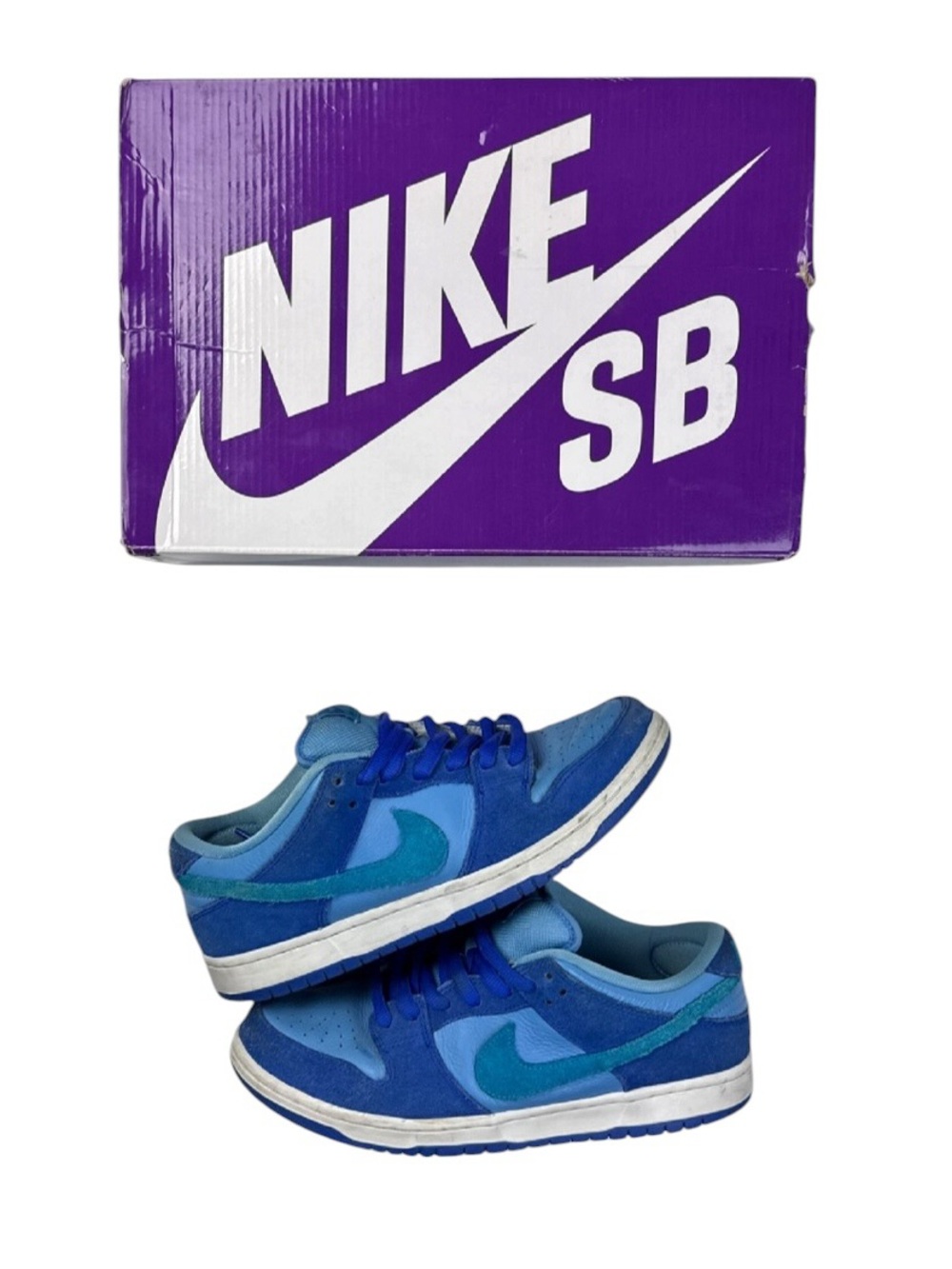 Nike SB Dunk Low Blue Raspberry - Picture 2 of 7